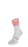 Ascend II Crew Women Compression Hiking Socks Ash