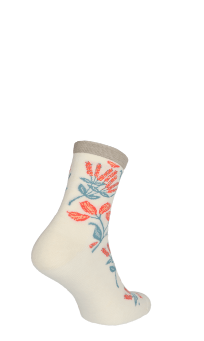 Pointillist Women's Socks Natural