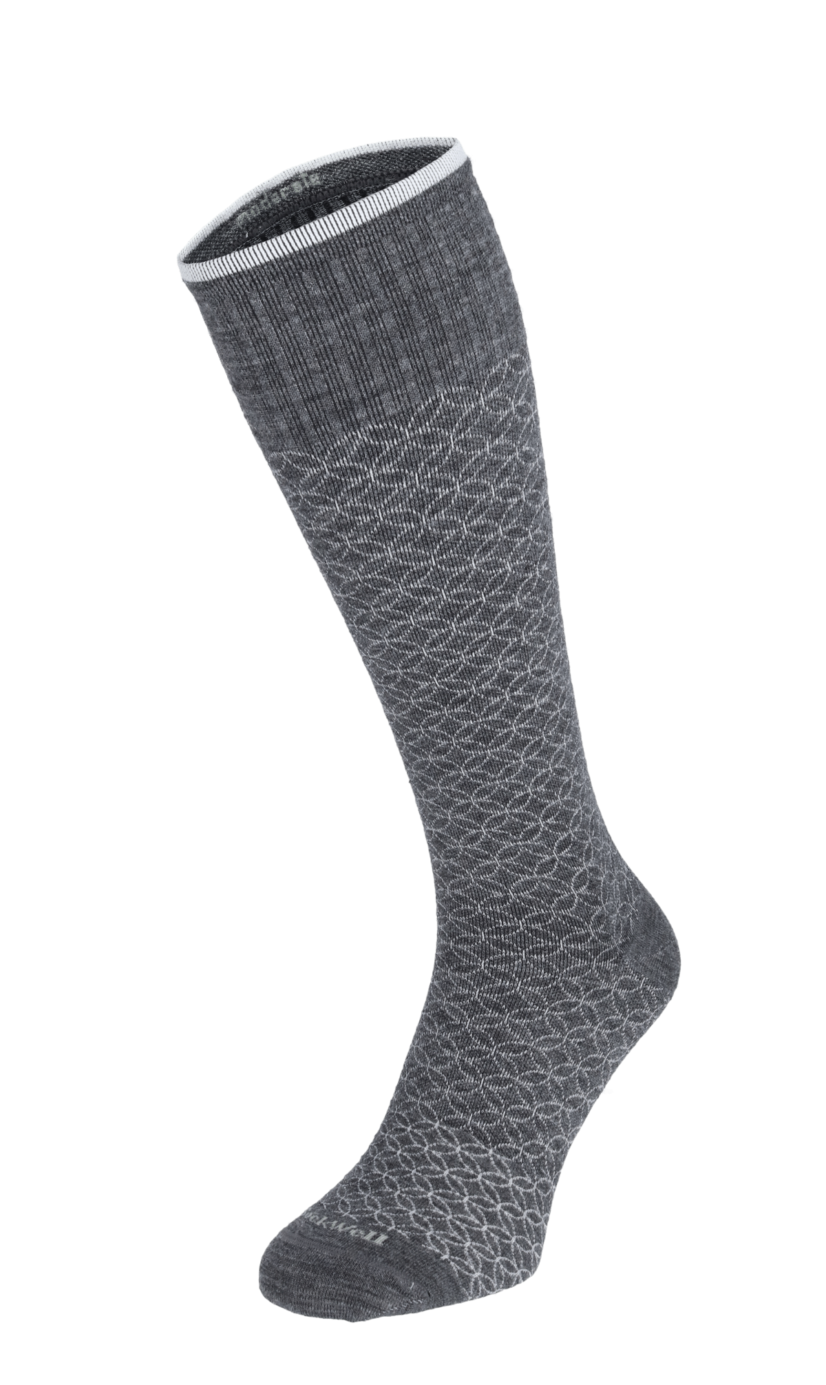 Sockwell Women's Etched Moderate Compression Socks - 15-20 MmHg Graduated, Merino Wool & Bamboo