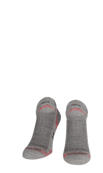 Incline II Micro Women's Compression Sports Socks Light Grey
