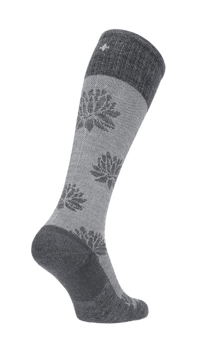 Lotus Lift Women Compression Socks Class 2 Charcoal