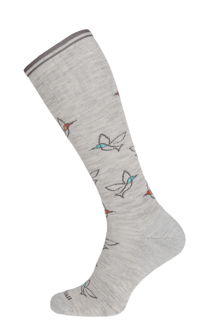 Free Fly Women's Moderate Compression Socks Ash