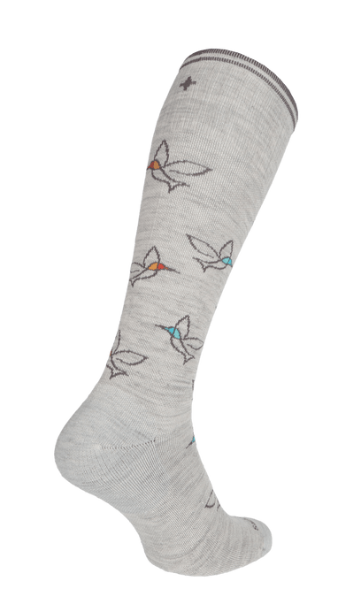 Free Fly Women's Moderate Compression Socks Ash