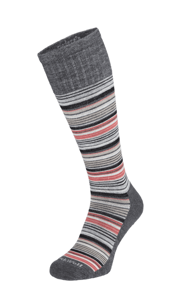 Sunset Stripe Men Moderate Compression Socks Charcoal Sunset Stripe Men Moderate Compression Socks Charcoal