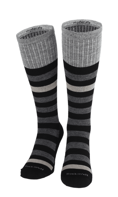 Rugby Men Moderate Compression Socks Black