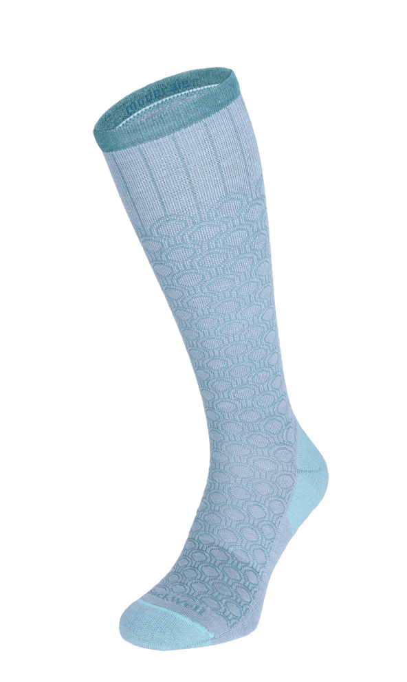 Deco Dot Women Moderate Compression Socks Chambray Deco Dot Women Moderate Compression Socks Chambray