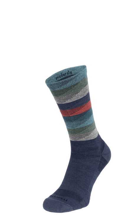 Peaks Men Compression Hiking Socks Denim Peaks Men Compression Hiking Socks Denim