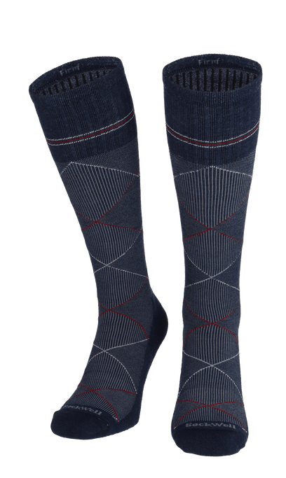 Scottie Men's Moderate Compression Socks Denim