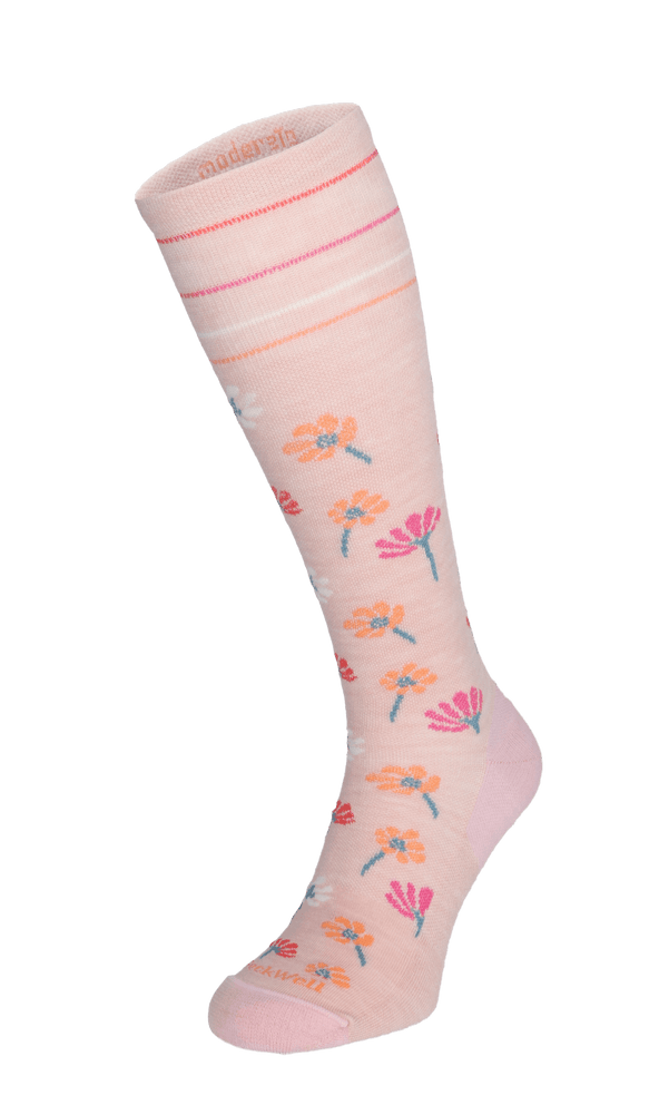 Field Flower Women Moderate Compression Socks Rose Field Flower Women Moderate Compression Socks Rose
