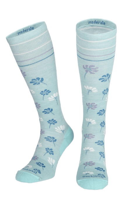Field Flower Women's Moderate Compression Socks Air
