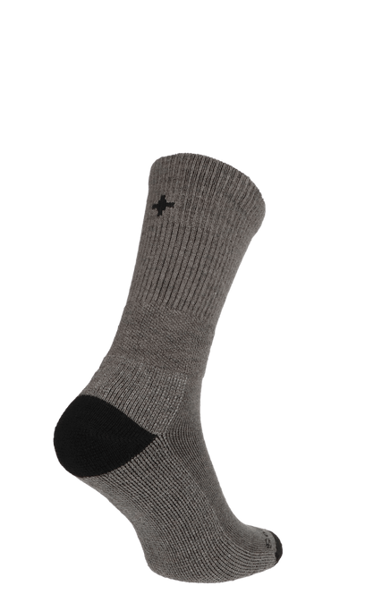 Work Crew Men Moderate Compression Socks Mushroom