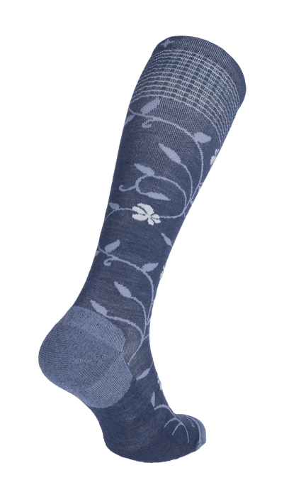 Full Sun Women Moderate Compression Socks Denim