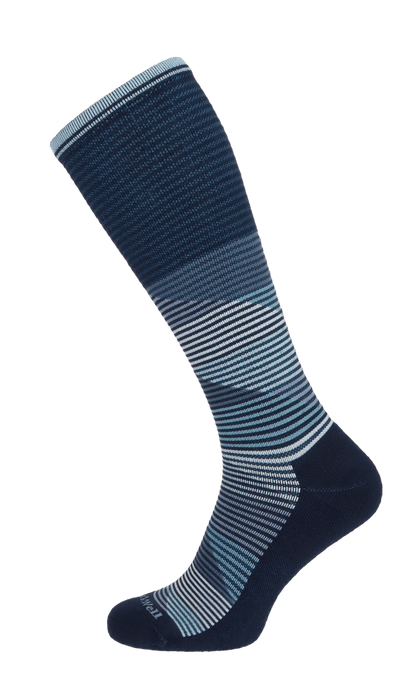 Geo Jim Men Moderate Compression Socks Navy