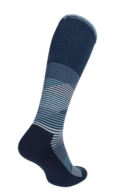 Geo Jim Men Moderate Compression Socks Navy