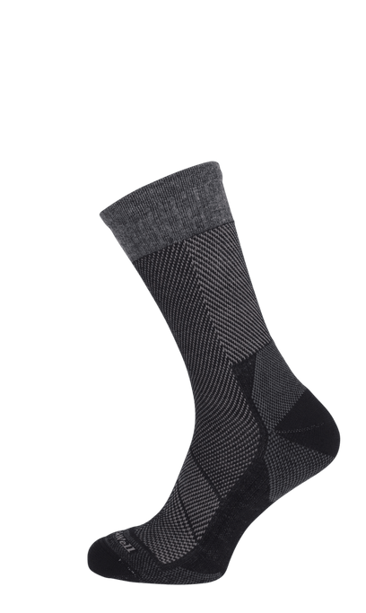 Elevate Crew Men Compression Sports Socks Black