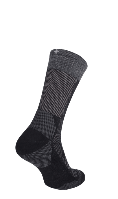 Elevate Crew Men Compression Sports Socks Black