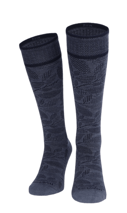 Fauna Women Firm Compression Socks Denim