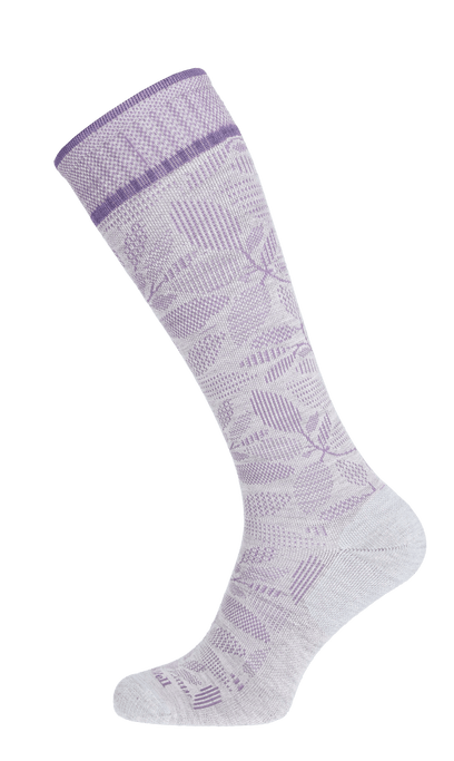 Fauna Women Firm Compression Socks Light Grey