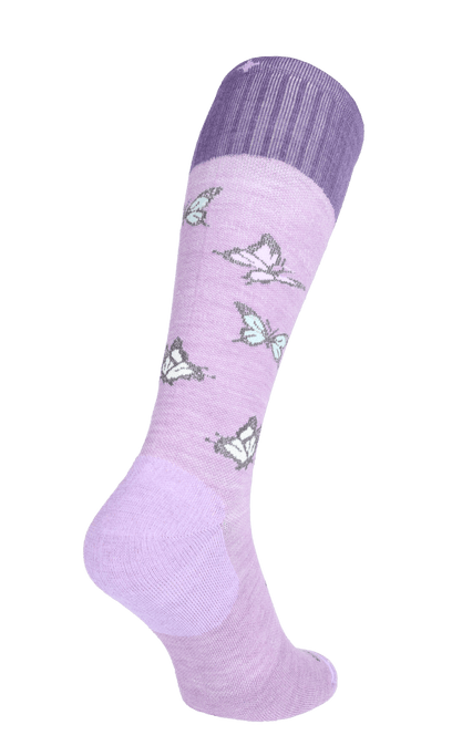 Flutter Women Firm Compression Socks Lavender