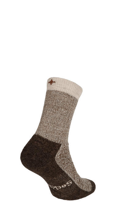 Trail Blazer Men's Compression Hiking Socks Khaki