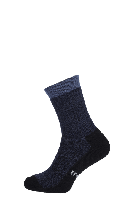 Trail Blazer Men Compression Hiking Socks Denim