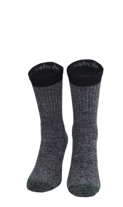 Trail Blazer Men Compression Hiking Socks Charcoal