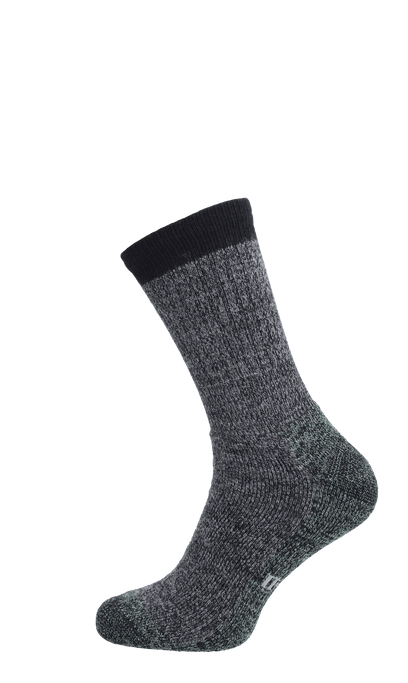 Trail Blazer Men Compression Hiking Socks Charcoal