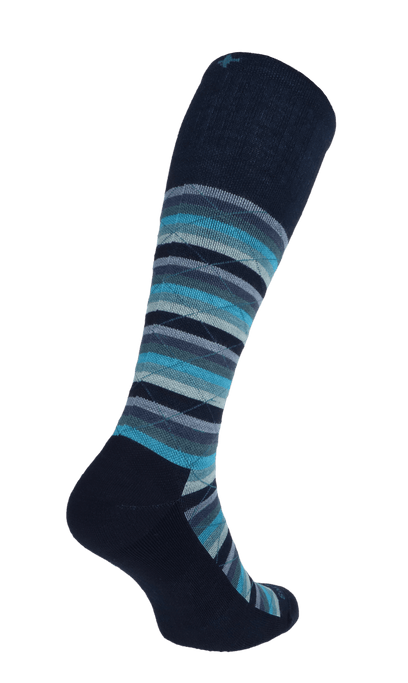 Full Array Women Moderate Compression Socks Navy