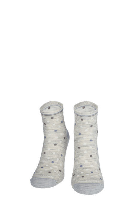 Plantar Honeycomb Women Heel Spur Socks Ash