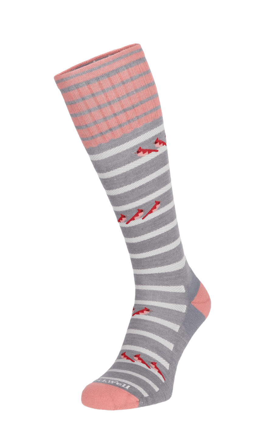 Cardinals Women Moderate Compression Socks Storm