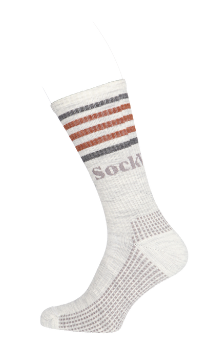 Run Club Crew Men's Compression Sport Socks Ash