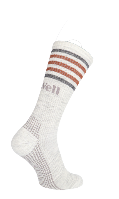 Run Club Crew Men's Compression Sport Socks Ash