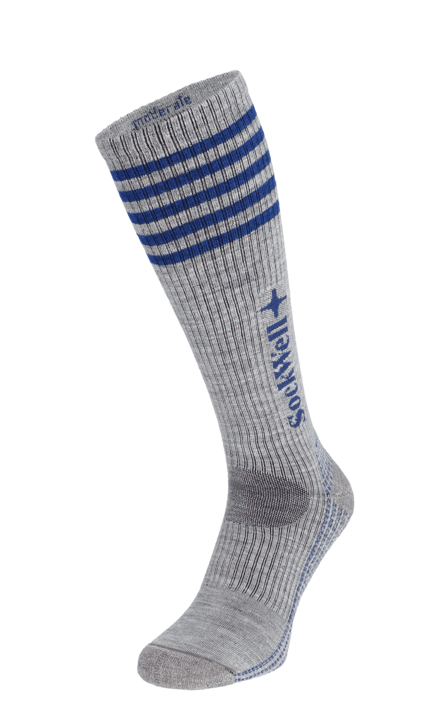 Run Club OTC Men's Compression Sport Socks Light Grey