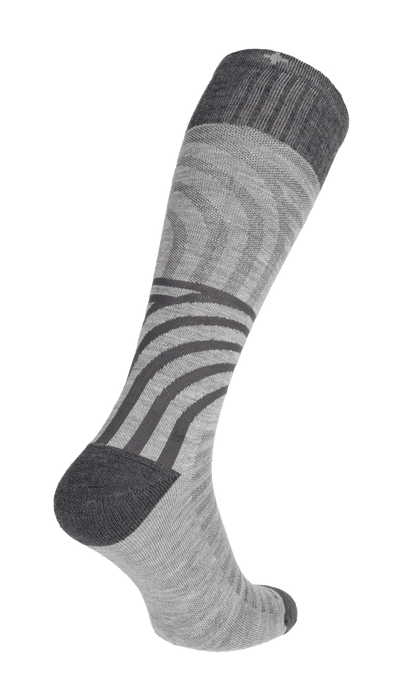 Track & Field Men's Compression Sports Socks Light Grey