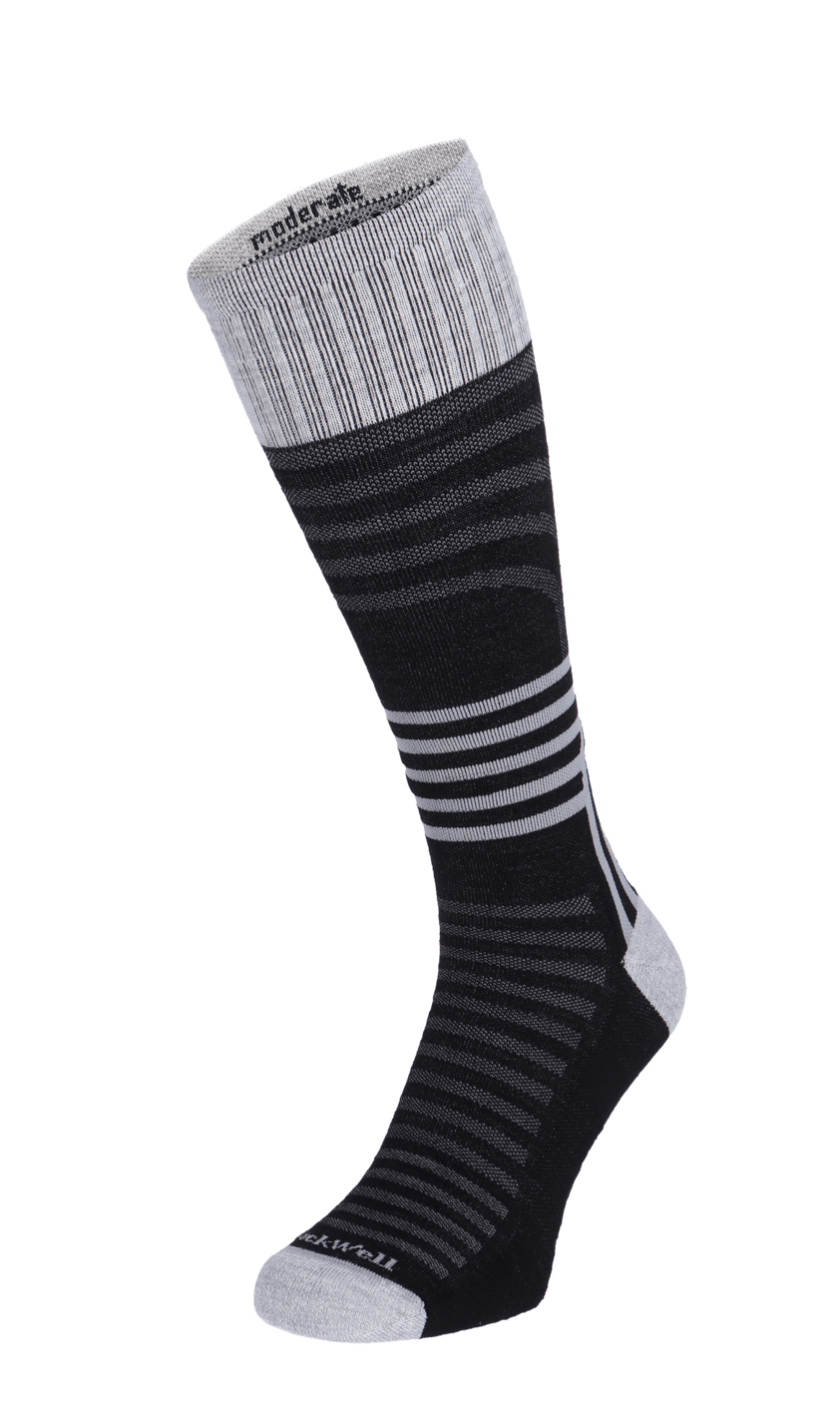 Track & Field Men's Compression Sports Socks Black