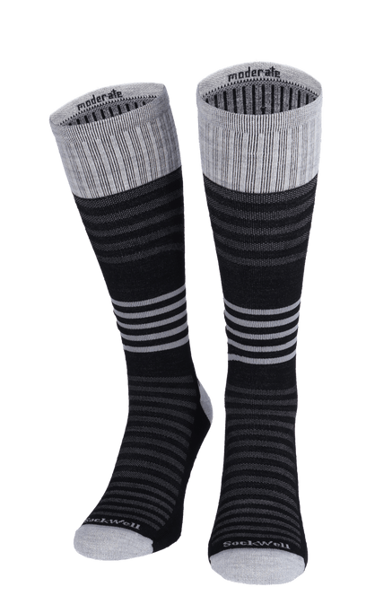 Track & Field Men's Compression Sports Socks Black