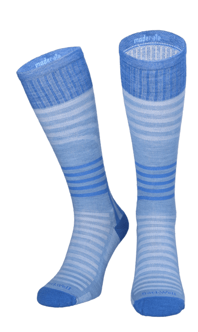Track & Field Women's Moderate Compression Socks Cornflower