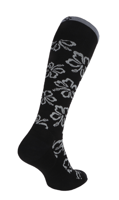 Featherweight Florista Women Moderate Compression Socks Black