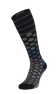 The Edge Medium Women Moderate Compression Ski Socks Black