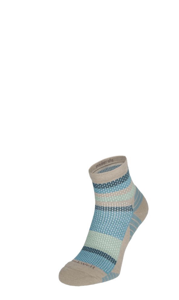 Journey Quarter Women's Compression Hiking Socks Putty Journey Quarter Women's Compression Hiking Socks Putty