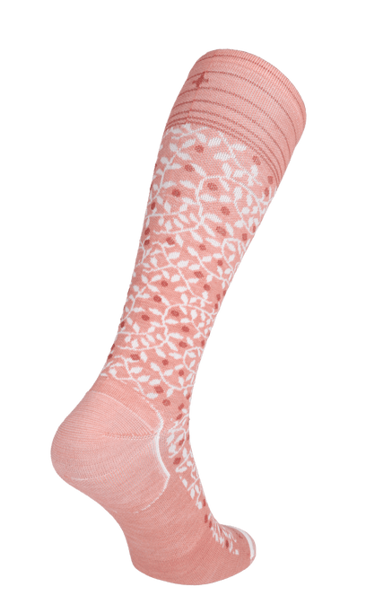 New Leaf Women Firm Compression Socks Pink Clay