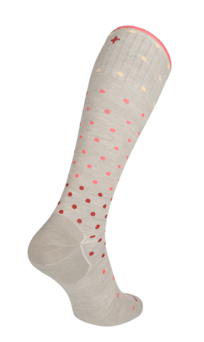 On The Spot Women Moderate Compression Socks Putty