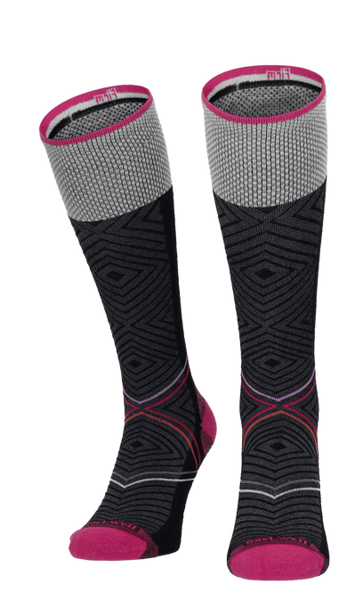 Pulse Women Compression Sports Socks Black