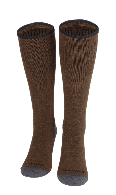 Elevation Men Firm Compression Socks Bark