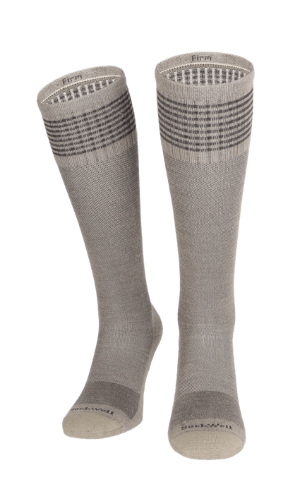 Elevation Women Firm Compression Socks Putty