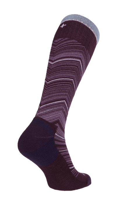 Full Flattery Women Moderate Compression Socks Blackberry