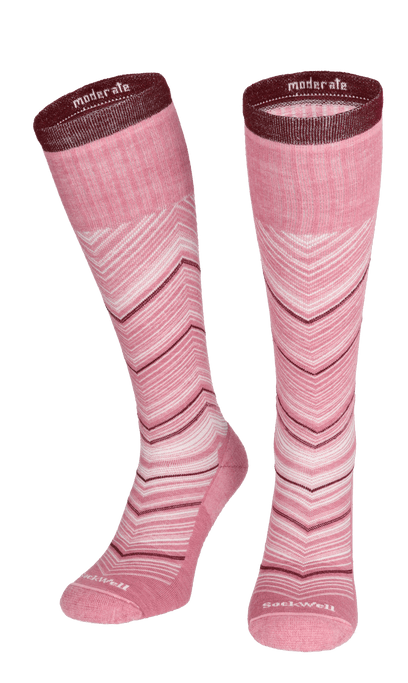 Full Flattery Women's Moderate Compression Socks Lotus