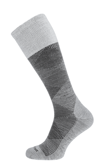 Diamond Dandy Men Moderate Compression Socks Light Grey