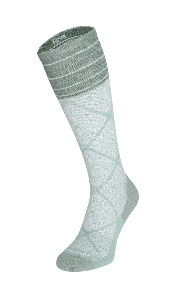 The Raj Women Firm Compression Socks Celadon The Raj Women Firm Compression Socks Celadon