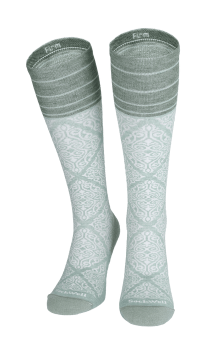 The Raj Women Firm Compression Socks Celadon
